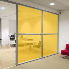 Mid Yellow Coloured Window