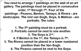 Arrange Paintings On The Wall Of An Art