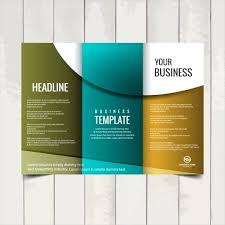 Sample Brochure Format Business Vector Template Brochure Layout
