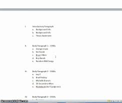 Likable Template Of A Research Paper Outline Example Of A Research     