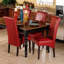 Shop gibson red dinnerware sets from ashley furniture homestore. Red Faux Leather Parsons Chair Set Of 2 Kirklands