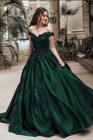 This emerald quinceanera dresses is made of luxe chiffon. Princess Prom Quinceanera Dress Ball Gown Off The Shoulder Green Taffeta With Lace