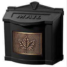 Gaines Maple Leaf Wall Mount Mailbox