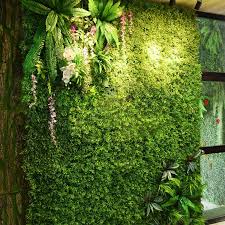 2mx1m artificial plant wall flower wall