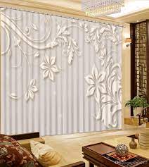 luxury 3d jewelry room divider curtain