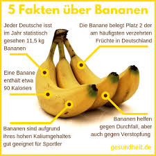 Welches obst hat viele kalorien? Banane Kalorien Nahrwerte Vitamine Gesundheit De