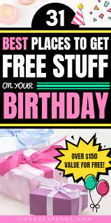 best birthday freebies how to get