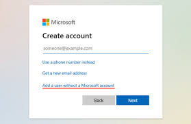 windows 11 without a microsoft account