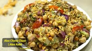 Aloo Matar Chaat Aloo Chana Chaat Recipe Alu Kabli Kolkata Street Food How To Make Chaat At Home