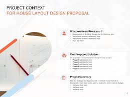 House Layout Design Proposal Powerpoint