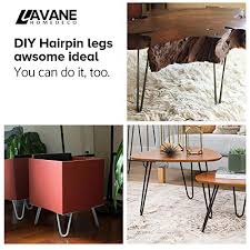 Great savings & free delivery / collection on many items. 10cm Hairpin Table Legs La Vane 4pcs Mid Century Modern Diy Metal Furniture Legs With Floor Protectors Screws For Coffee And End Table Cabinet Tv Stand 4 Inch