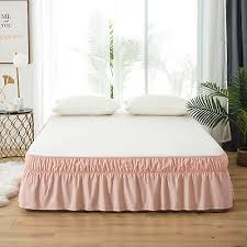 Ayasw Bed Skirt Queen Size 15 16 Inch