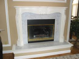 Faux Finished Fireplace Mantle Goes