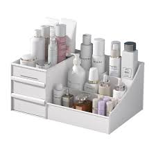 cosmetic makeup organizer with drawers