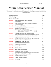 Minn Kota Service Manual Manualzz Com