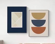صورة Modern colorful geometric picture frame