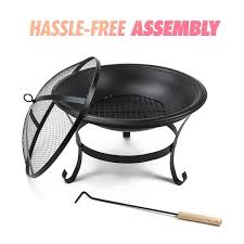 Fire Pit And Grill For Camping