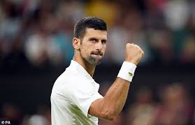 Djokovic overcomes valiant challenge from Hubert Huracz to lead two sets to  love in round of 16 epic | Daily Mail Online