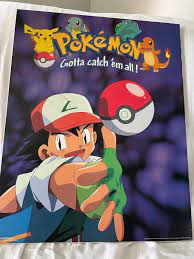 Pokemon Gotta Catch Em All Wall Art Pikachu & Ash Official Product 15X20  | eBay