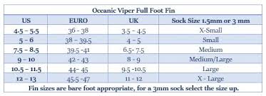 Oceanic Viper Full Foot Fin