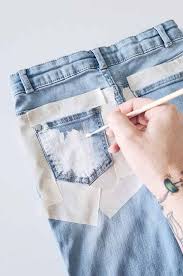 Shake the paints well, and try practicing on a paper towel if you don't feel ready to start painting directly on your jeans. How To Draw On Denim Easy Fashion Diy Now Thats Peachy