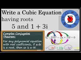 A Cubic Equation When Given Roots