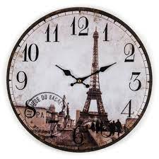 Buy Eiffel Tower Wall Clock
