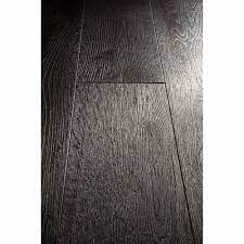 rectangular black oak wooden flooring