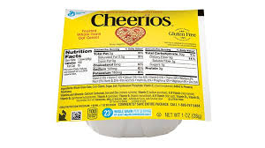 Cheerios Gluten Free Cereal Single Serve Bowlpak 1 Oz