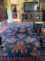 7448 antique kashan persian rug 8 11 x