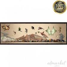 Details About Monster Hunter Jigsaw Puzzle 950 39 950 Piece 4g Monster Size Chart From Japan