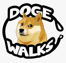 Looking for more free png dogecoin logo png images transparent. Doge Walks Logo Style Max Height Shiba Inu Hd Png Download Transparent Png Image Pngitem