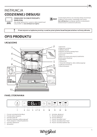 Whirlpool WIO 3O33 DEL Instrukcja obsługi | Manualzz