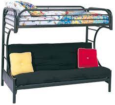 Metal ones offer more of a modern look and minimalist feel. Coaster Metal Beds C Style Twin Over Full Futon Bunk Bed A1 Furniture Mattress Bunk Beds