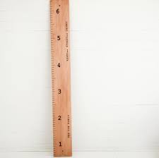Personalised Giant Ruler Height Chart