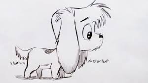 how to draw a cute cartoon dog step by