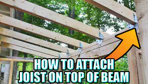 attach joist on top of beam all you