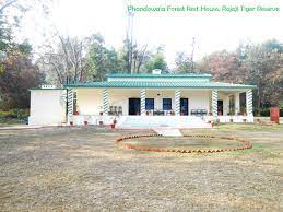 The chilla forest rest house offers a pleasurable stay amidst the natural surroundings. Phandowala Forest Rest House Rajaji Tiger Reserve