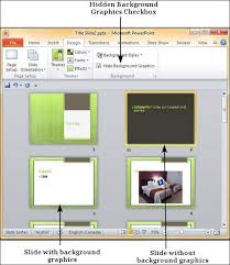 setting backgrounds in powerpoint 2010