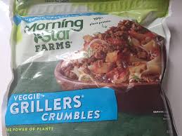 grillers burger style recipe crumbles