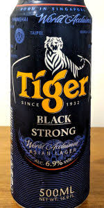 This beer is not as bad as radler which is a seriously pathetic soft drink with alcohol. Tiger Black Strong Asia Pacific Breweries Limited Beeradvocate