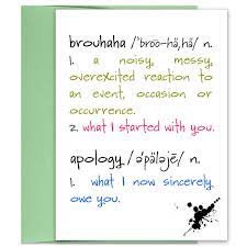 Apology and i'm sorry cards. Amazon Com Apology Cards Apology Greeting Card Funny I M Sorry Blank Inside Note 4 25 X 5 5 Folded Card And Envelope Set Handmade