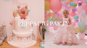 peppa pig 2nd birthday party prep diy