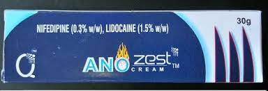nifedipine lidocaine cream for