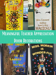 teacher appreciation door decorations