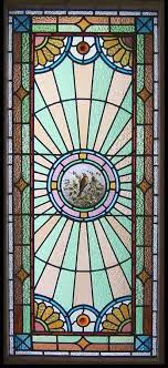 Stain Glass Leaded Window Antique