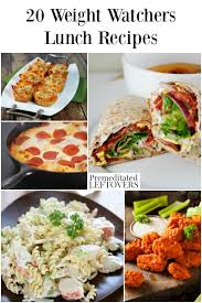 20 weight watchers lunch recipes and