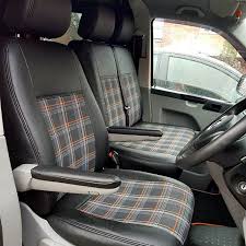 Orange Seat Covers Gti Style Vw T5