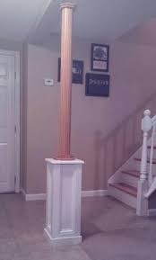 Lally Column Cover Ideas Pole Wrap