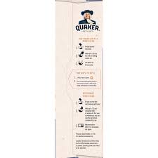 quaker instant oatmeal blueberry